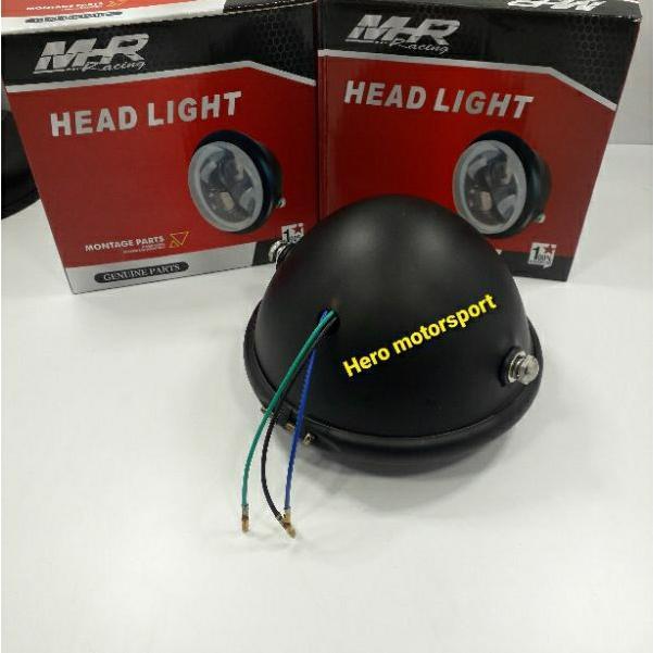 Sale Lampu + Batok Depan Daymaker Bulat Led 5,75Inch Cb Megapro Tiger Gl Max Pro 100 Japstyle