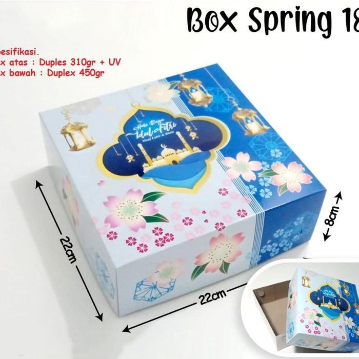 BOX CAKE LEBARAN DUS KUE LAPIS LEGIT BOX KOTAK PACKAGING IDUL FITRI