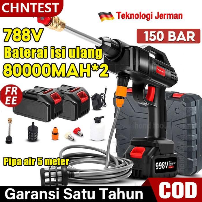 CHNTEST Cuci Mobil 998V 150Bar Jet Cleaner Mesin Peralatan Mesin Cuci Mobil Jet Cleaner Mobil Pompa
