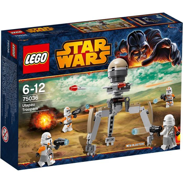 TEREMURAHTERLARIS READY SILAHKAN DIORDER LEGO STAR WARS 75036 - UTAPAU TROOPERS ( READY STOCK )