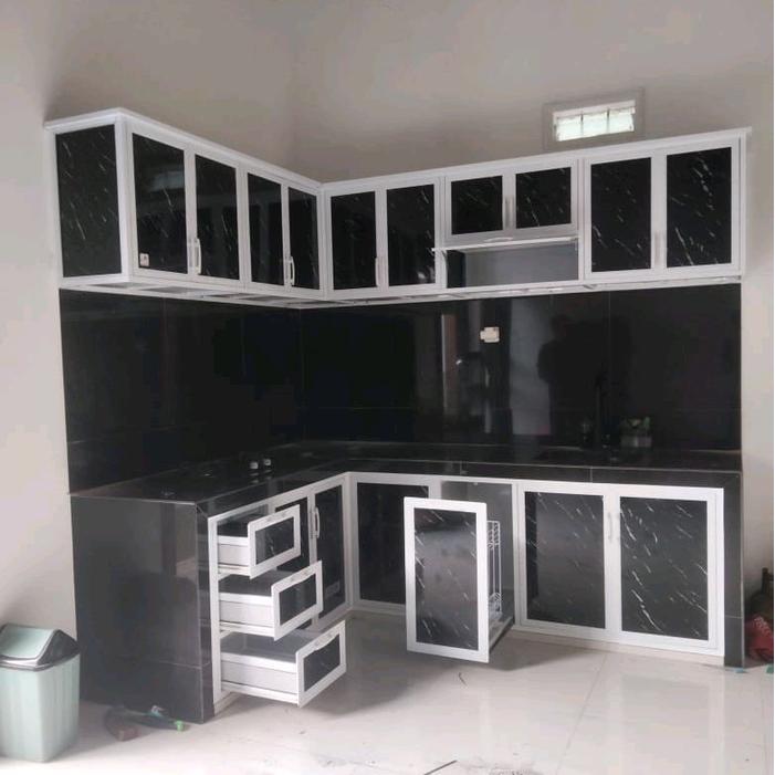 PROMO MURAH Set Dapur Minimalis Aluminium untuk Rumah