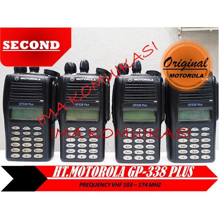 HT SECOND MOTOROLA GP-338 PLUS VHF