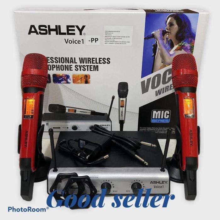 Mic Wireless Ashley Voice 1 Handheld Original Mik