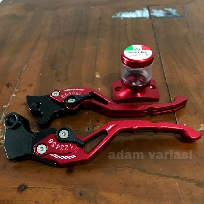 Handle Rem Cnc Plus Tutup Tabung Master Rem Cnc Variasi Vixion Rx King