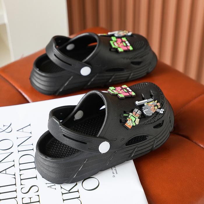 Sandal Anak Sepatu Mode Bagi Anak-Anak Sandal Cawat Pelindung Sepatu Lucu Dan Pria Sandal Anak