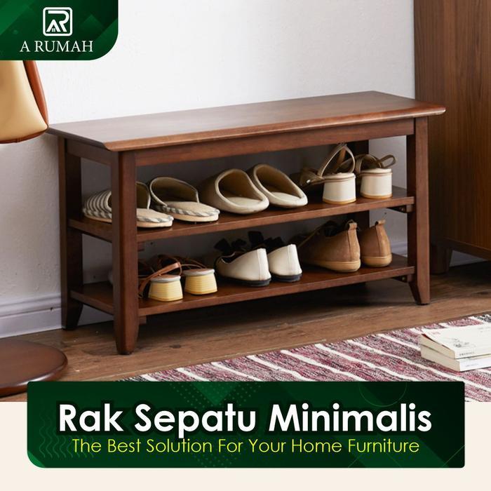rak sepatu / rak sepatu kayu / rak sepatu minimalis / rak sepatu tutup