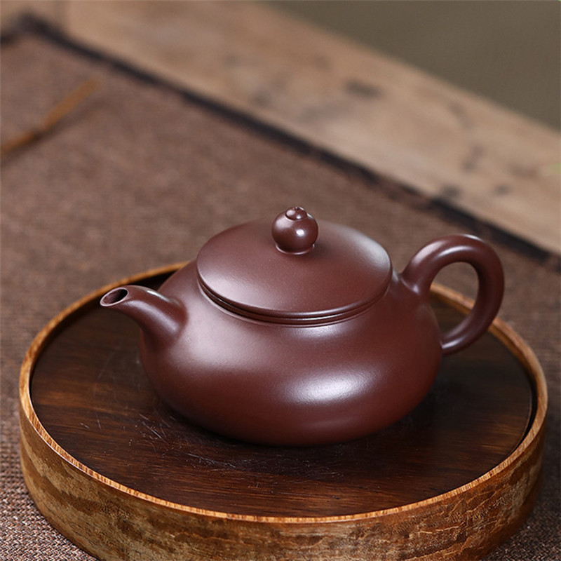Yixing "Breathing Teapot" ? 160ml Zhu Ni Clay Masterpiece??, Artisan Teapot??, Zisha Teapot