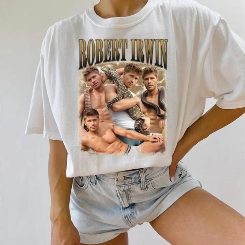 Robert Irwin Shirt, Wildlife Conservation Tee, Robert Irwin Fan, Crocodile Hunter Crewneck, Nature E