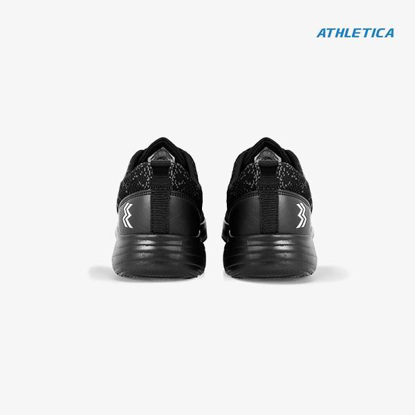 Geoff Max - AT-693 All Black Sepatu Olahraga Hitam Pria Wanita Sport Shoes Sneakers Casual Kerja