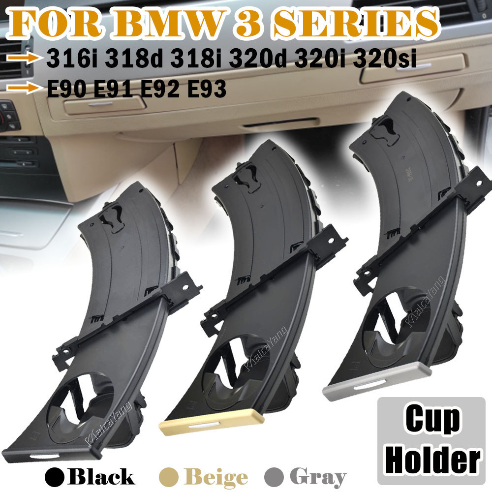 Sale New Left/Right Car Front Drink Cup Holder Water Cup Drink Holder Cup Holder Stand For BMW E90 E