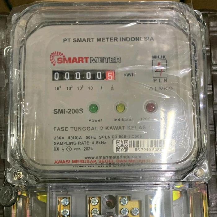 "New" KWH SMART METER SMI-200s ANALOG 1phase 5(40) NEW