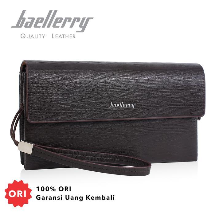 Tas Tangan Pria Handbag Cowok Kulit BAELLERRY S1157