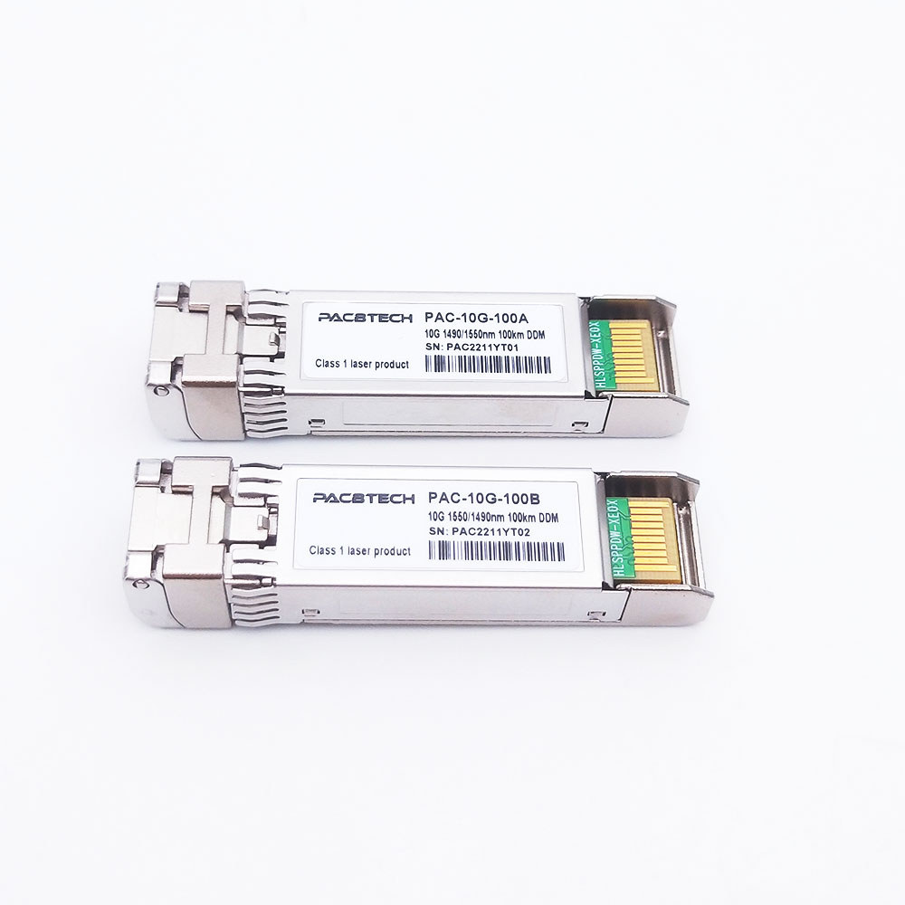 10G SFP+ Fiber Module Transceiver BIDI 3km,10KM,20km,40km,60km,70KM,80KM,100KM LC  WDM 1270/R1330nm 