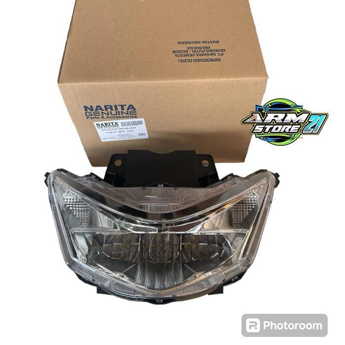 LAMPU DEPAN BEAT DELUXE 2020-2021-2022-2023 / REFLEKTOR KOMPLIT BEAT NEW LED 2020-2021-2022-2023