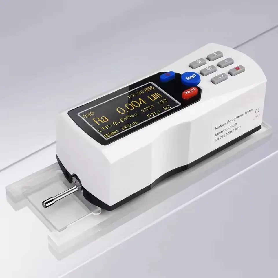 Bagusshop Surface Roughness Tester Handheld Metal Surface Roughness Meter TR200 Surface Profilometer