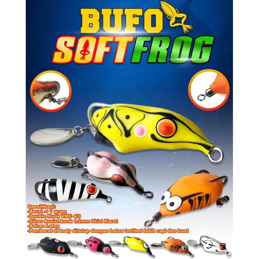 Umpan Mancing Softfrog Bufo Killer Lure Pancing