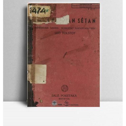 Dadi Pangan Setan. Leo Tolstoy. Balai Pustaka. TA. 1941.