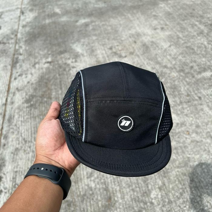 Topi Distro Pria Topi 5 Panel Lidah Pendek Reflektif Distro Topi Distro 5 Panel Reflektif Cap Topi