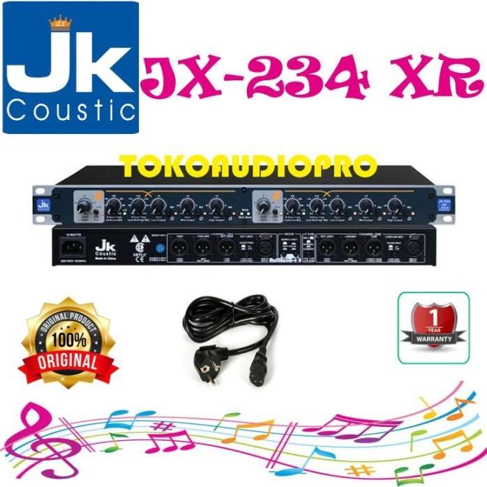 Gaming Jk Coustic Jx234 Jx-234Xr Crossover Aktif Mixer Promo Bulan Ini