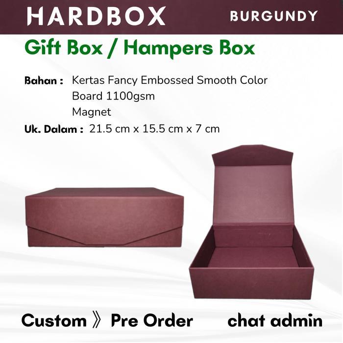 Hardbox Magnet/ Kotak Kado/ Hampers Box