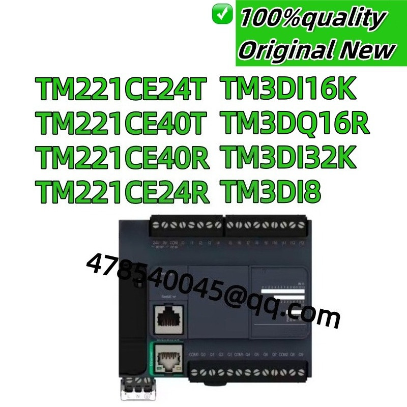100% new original TM221CE24R TM3DI8 TM3DI16K TM221CE24T TM221CE40T TM3DQ16R TM3DI32K TM221CE40R