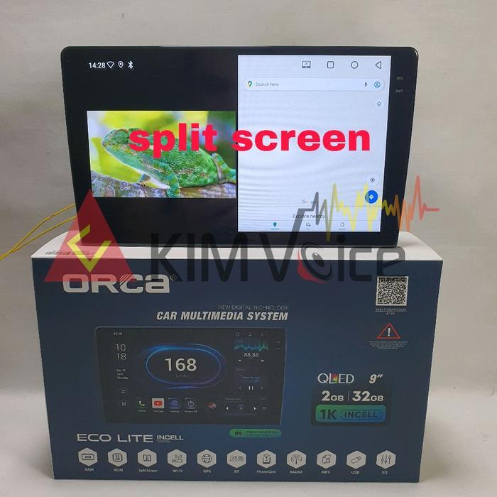 Head Unit Android Orca Adr-9988 Eco Lite 9 Inch