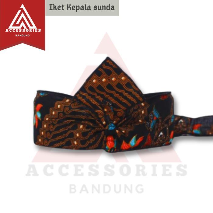 Iket kepala sunda pria Dewasa dan anak blangkon pria mahkuta wangsa totopong udeng sunda topi sunda
