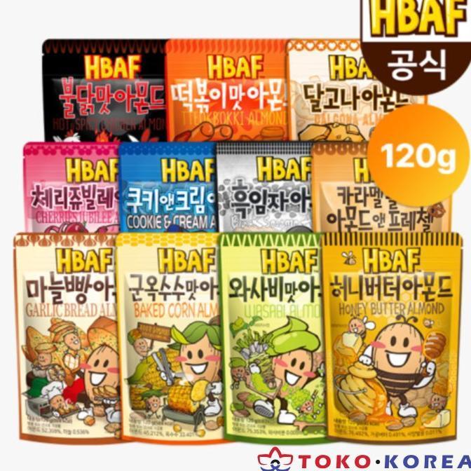 [ HBAF ] Honey Butter Almond 190gram