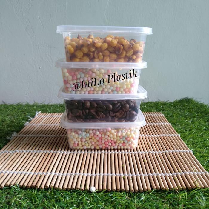 Thebest- Thinwall DM 200ml Rect / Kotak Makan DM 200 ml