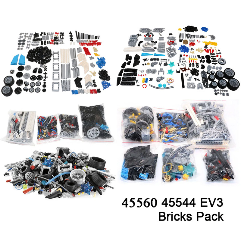 NEW EV3 Core Expansion Set 45544 45560 MOC Building Blocks 9898 Parts Pack Technical STEAM