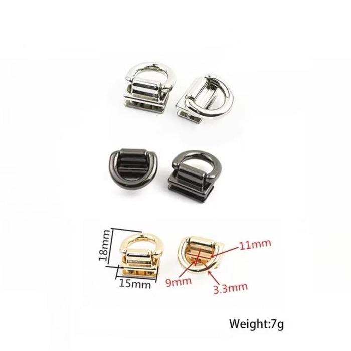 Ring Besi Buckle Holder Extender Cantolan Pengait Tali Tas