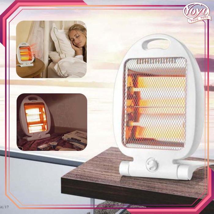 TERLARIS 220V Penghangat Ruangan Besar Pemanas Ruangan Portable Lampu Pemanas Ruangan Heater Ruangan