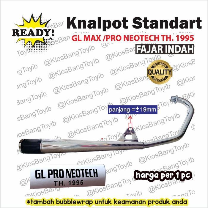 Knalpot Standart Standar ORI Honda GL MAX PRO NEOTECH (Fajar Indah)