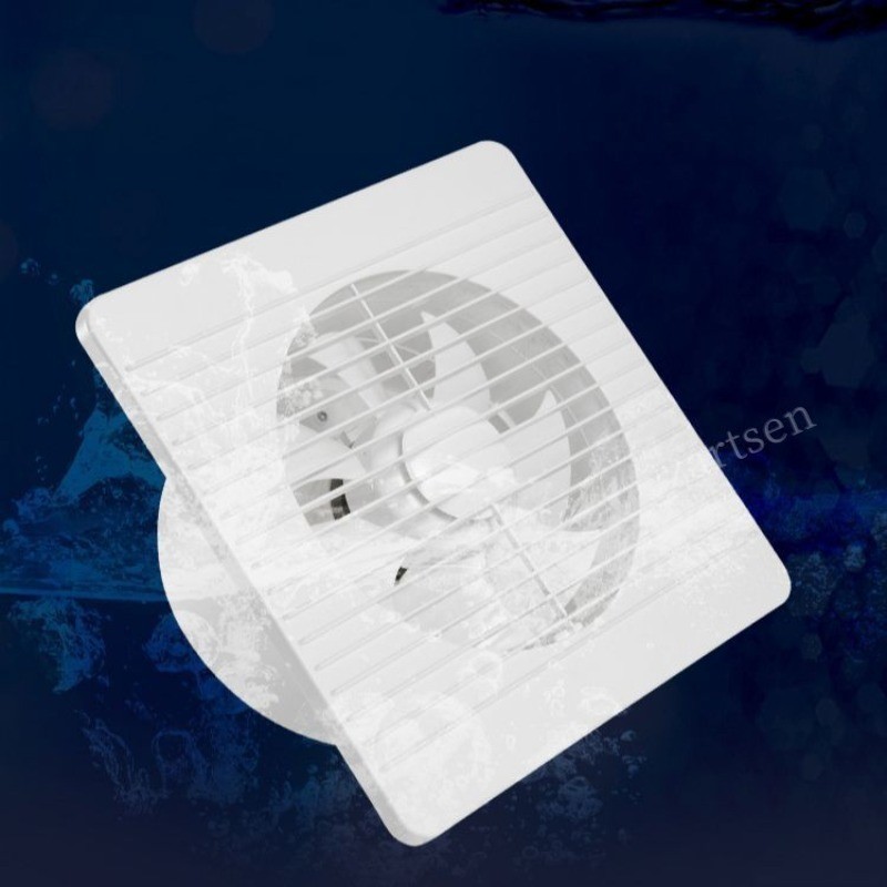 4"6"8" Exhaust Fan Toilet Powerful Mute Exhaust Fan Household Wall Exhaust Fan Ventilation Fan