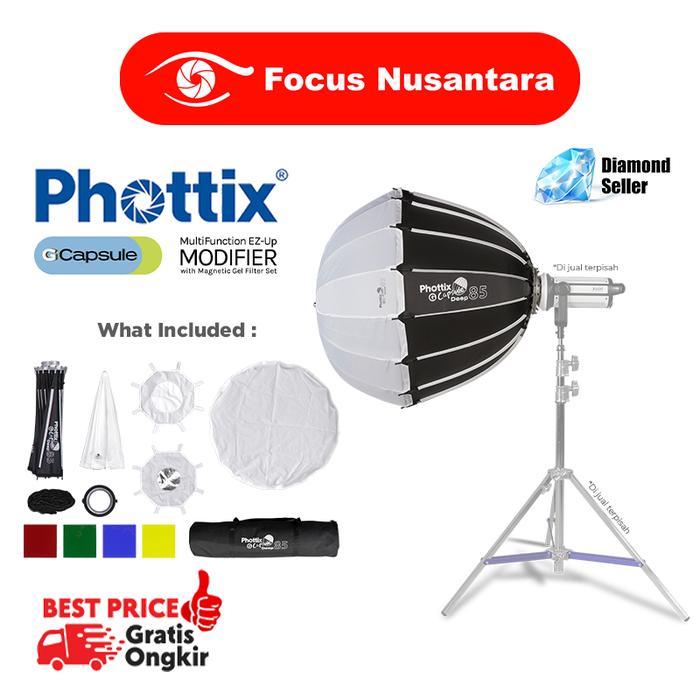 Phottix G-Capsule Deep Softbox 85cm (33") - Lighting & Studio