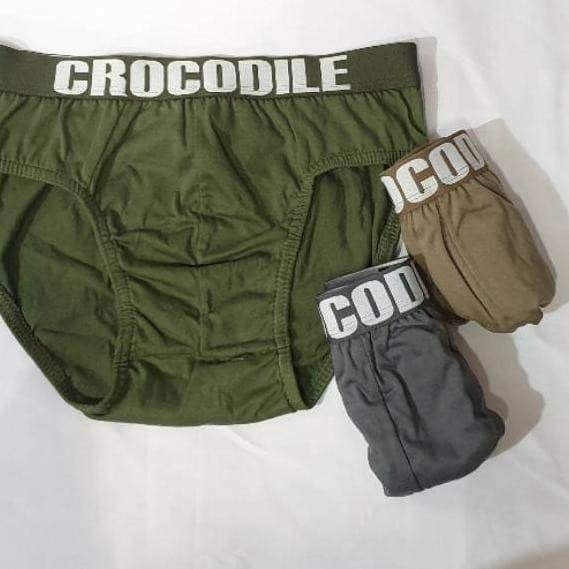 Promo Cd Crocodile / Sempak / Celana Dalam Pria Karet Boxer Artikel 52 -248