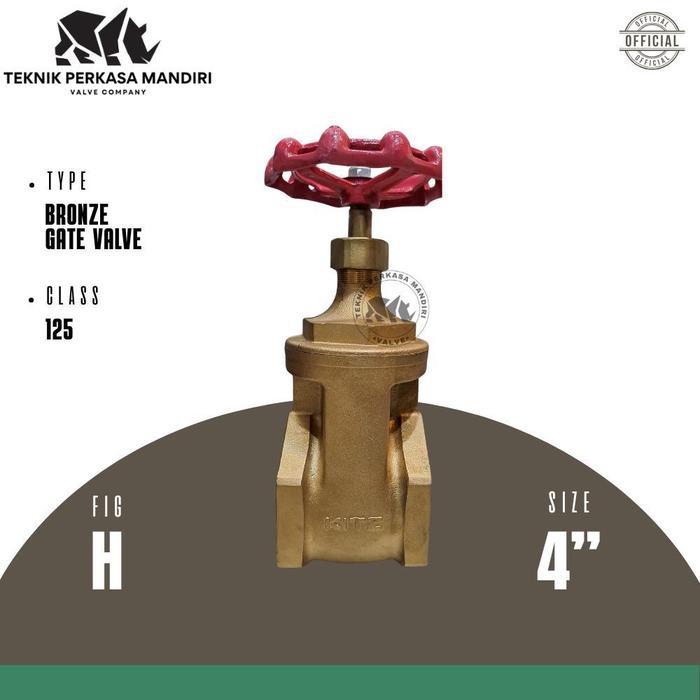 KITZ Gate Valve 4" Inch BRONZE Original