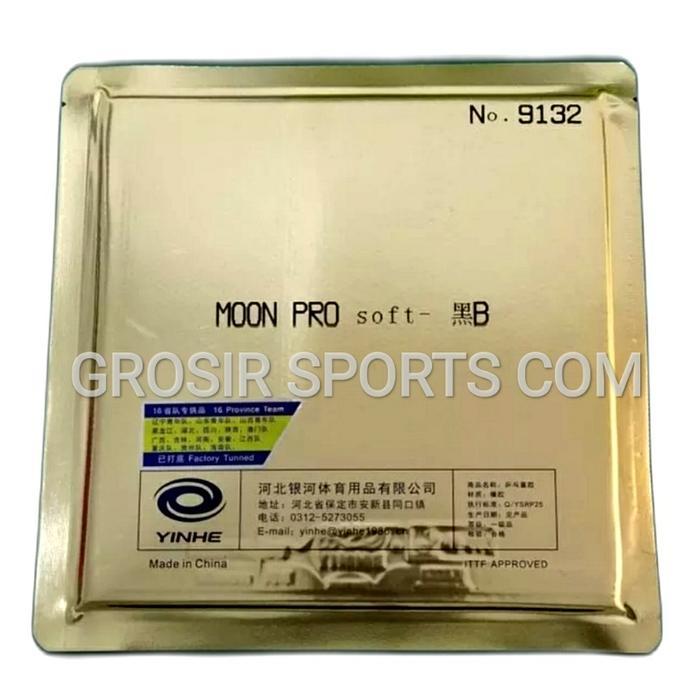 100% ORIGINAL KARET BET RUBBER BAT YINHE MOON SOFT PRO
