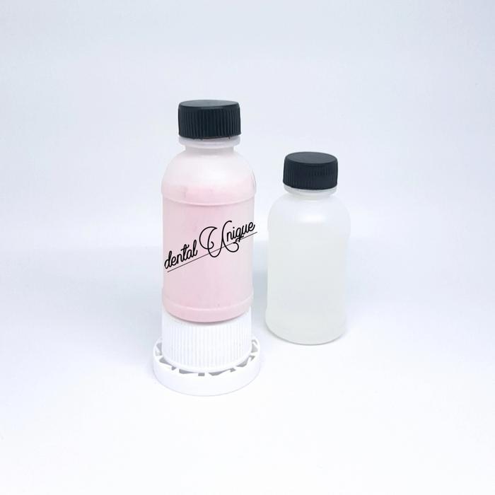 BIGSALE PAKETAN SC LIQUID DAN BUBUK 50ML 50GR LEM GIGI PALSU YG PAT