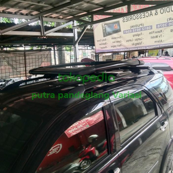 Roof Rack bagasi atas mobil Rush / Terios / Pajero sport / Fortuner lama 2008 - 2017 merek platinum