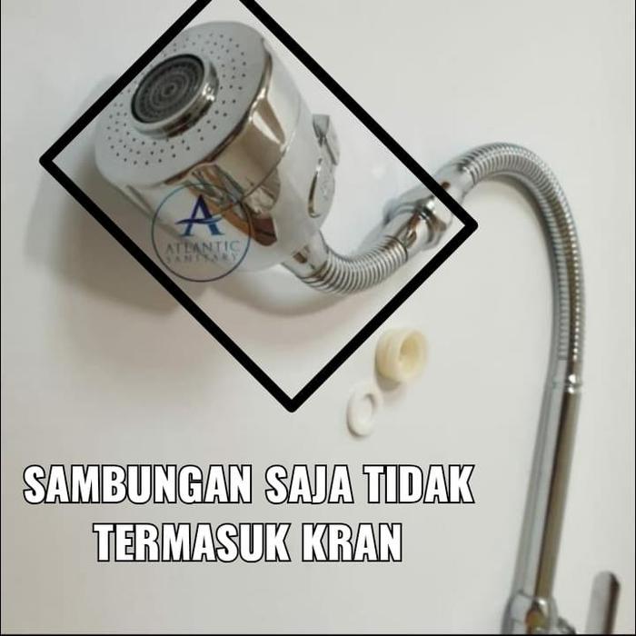 Kepala kran fleksibel/sambungan kran cuci piring