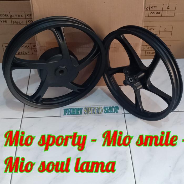 Velg Racing V Rossi mio sporty Mio Smile Mio soul Fino / Pelek V Rossi Venom Macho 140-14 & 160-14
