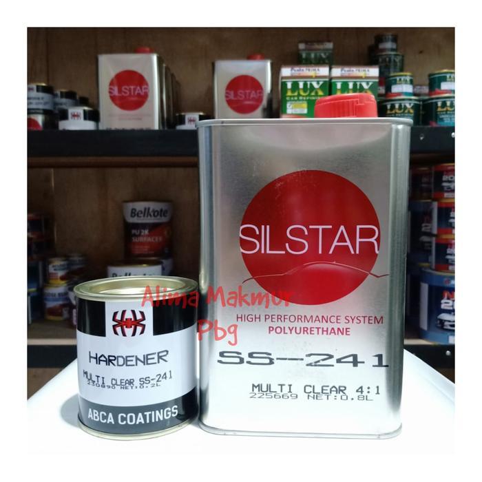 Clear Coat / Pernis Silstar Multiclear (4:1) Isi 1 Liter Set