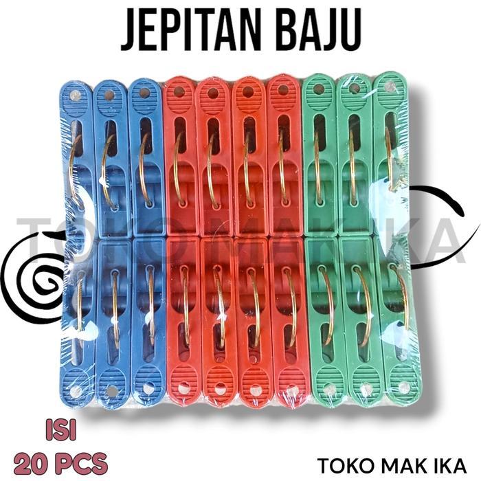 Jepitan baju jepitan murah penjepit Klip Plastik