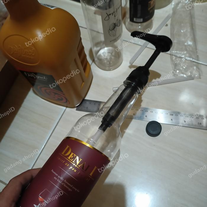 "New" Pump Sirup Pump Botol Pompa Syrup Nozzle Ulir Pump Ulir