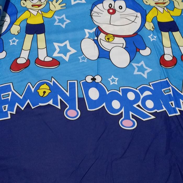 [] Bahan kain sprei meteran - doraemon lebar 240 cm