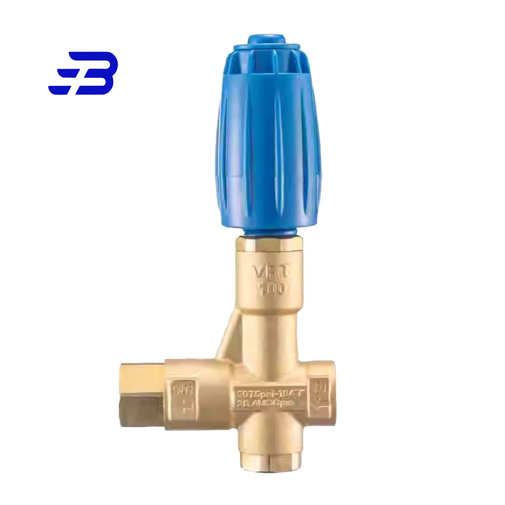 350Bar Large traffic high pressure washer parts regulator bypass VRT100 drain cleaner pressure