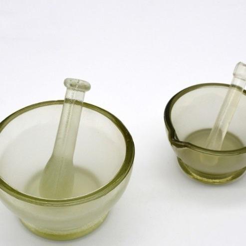 PROMO Lumpang / Mortir (Mortar), 15 cm, Glass BISA GRAB