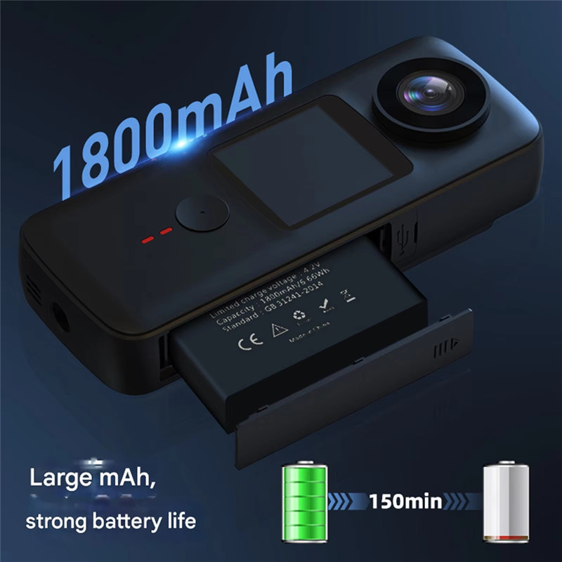 4K HD Wifi Action Camera Vlog Sports Selfie Premium