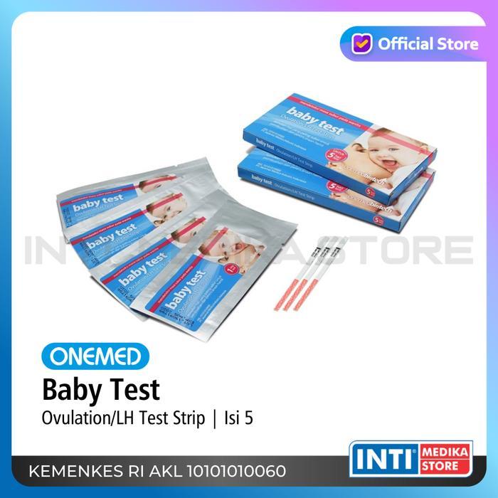 ONEMED - Baby Test Alat Tes Kesuburan isi 5 Alat Test Masa Subur